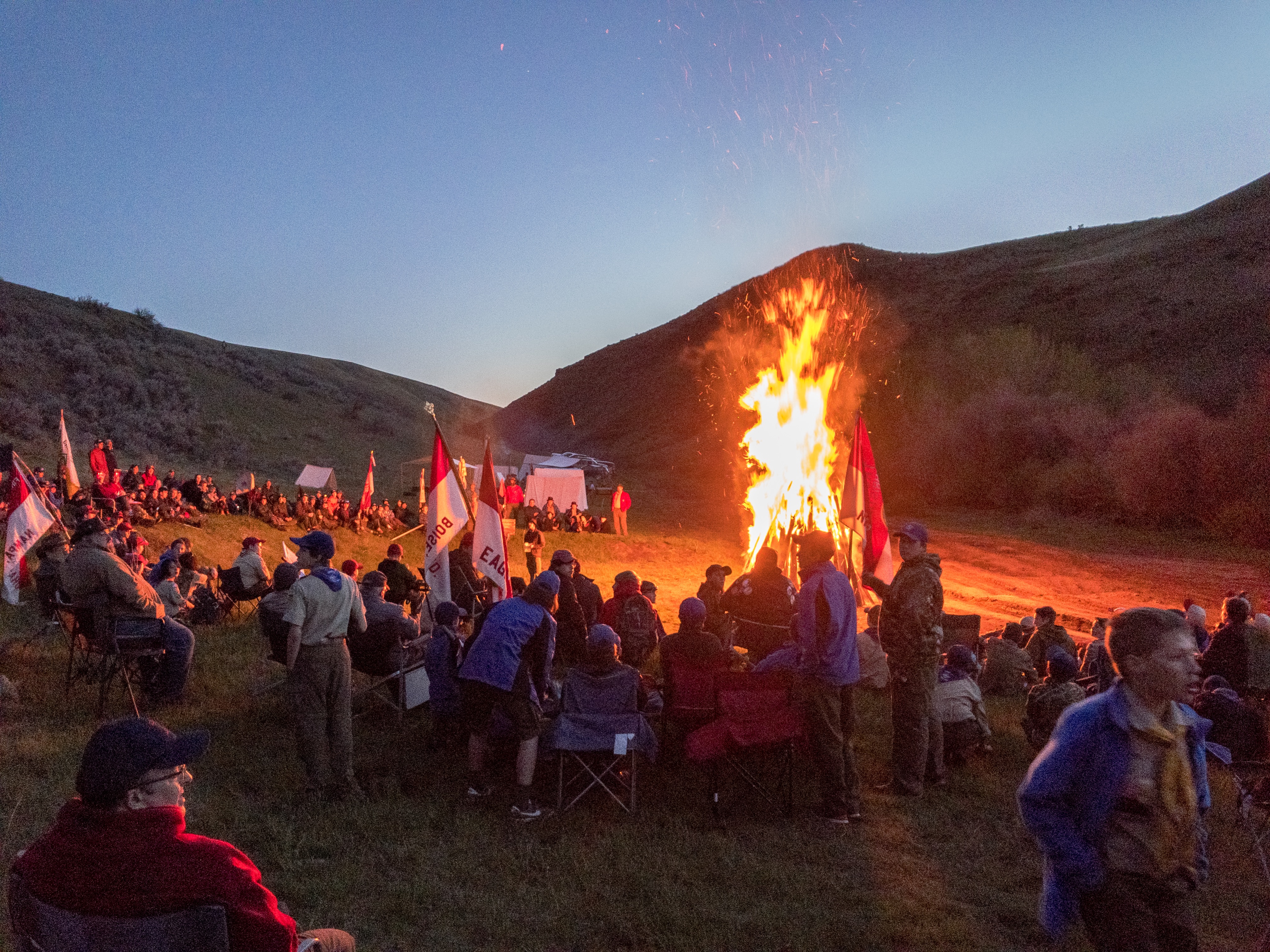 Willow Creek Campout with Troop 1